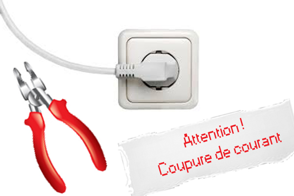 Coupures de courant en juin 2026